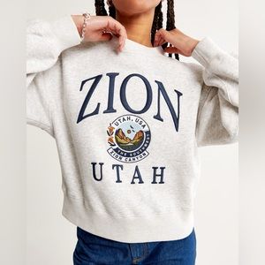 Abercrombie Classic Sunday Crewneck Sweatshirt